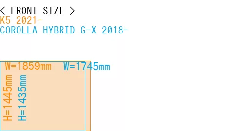 #K5 2021- + COROLLA HYBRID G-X 2018-